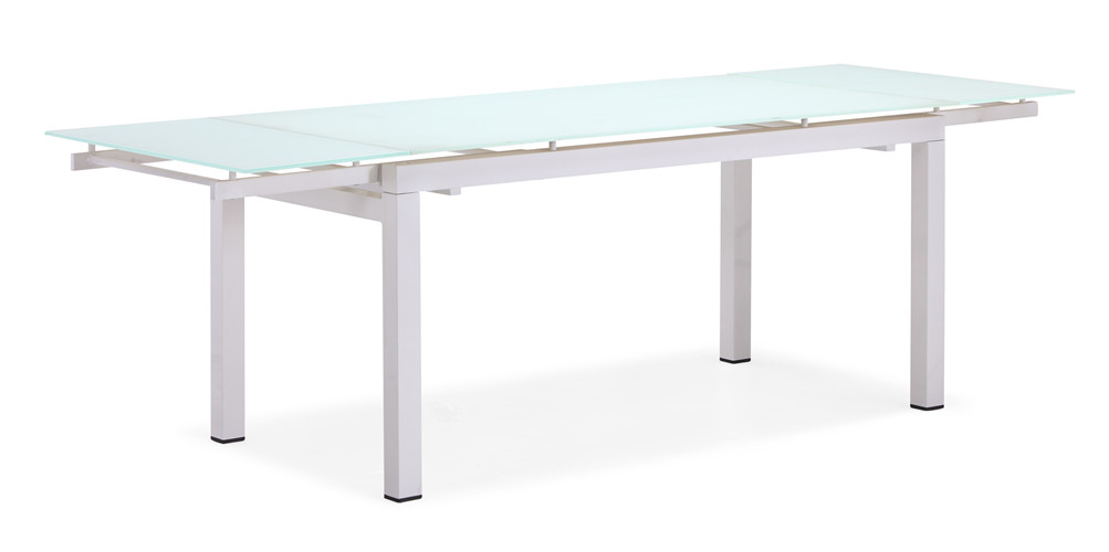 Outdoor extension glass dining table(T039AG)