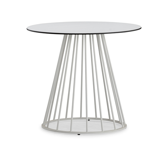 Outdoor round contract table (T106HPL)