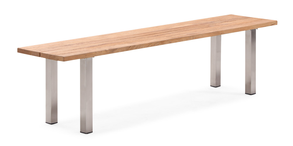 Teak outdoor furniture wooden bench (D064M)