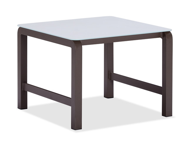 Powder coated aluminium end table(T076ATJ)