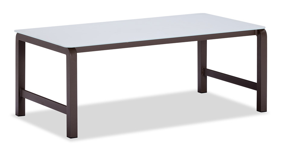 Powder coated aluminium coffee table(T076ATJ)