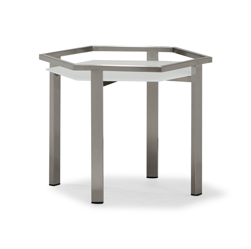 Metal modern sectional sofa set end table(T111GJ)