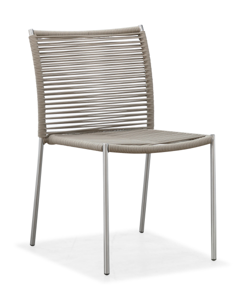 Outdoor modern dining chair armless(Y071S