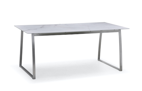 Outdoor glass dining table (T303G)